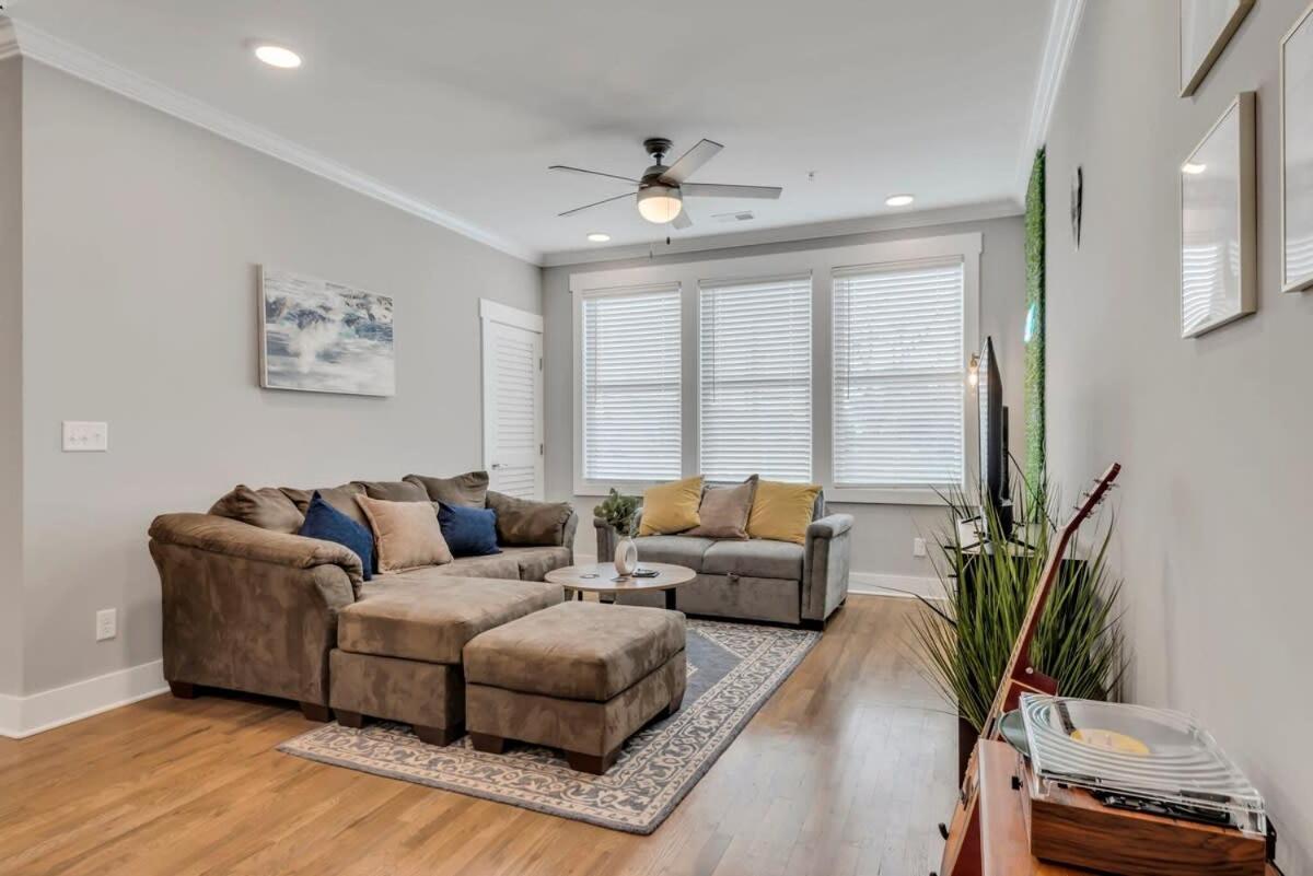 Modern Nations Condo - Walkable - 5 Mi Downtown Нашвил Екстериор снимка