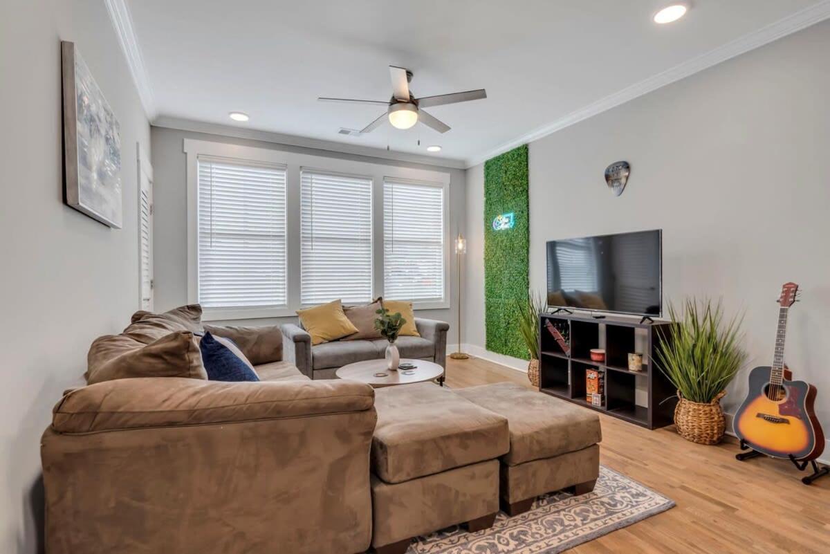 Modern Nations Condo - Walkable - 5 Mi Downtown Нашвил Екстериор снимка